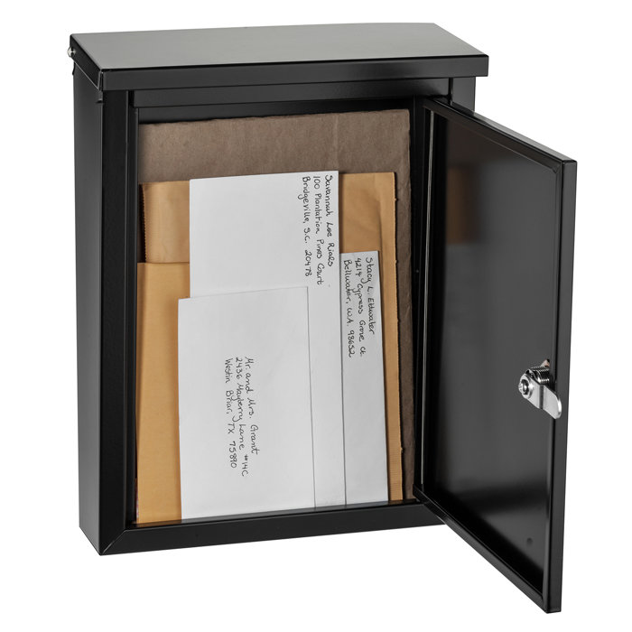 Architectural Mailboxes Chelsea Locking Wall Mounted Mailbox & Reviews